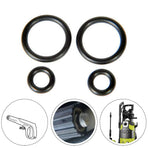 High Pressure Washer O-Ring Kit Replacement Sealing Rings For Hose And Trigger Handle Connection Durable Rubber Gaskets 4 Pack YIWEI
