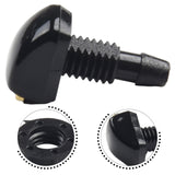 2 Pack Car Dual Holes Windshield Washer Nozzle Adjustable Wiper Water Spray Jet For Most Vehicle Models