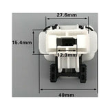 4Pcs Car Rear Seat Cushion Pad Clamps Clips Seat Fixed Buckle Car Fastener Clip For Honda For Acura Auto Interior Accessories - 45-Degree Angle