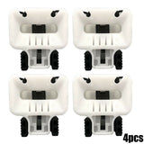 4Pcs Car Rear Seat Cushion Pad Clamps Clips Seat Fixed Buckle Car Fastener Clip For Honda For Acura Auto Interior Accessories