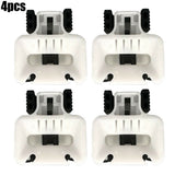 4Pcs Car Rear Seat Cushion Pad Clamps Clips Seat Fixed Buckle Car Fastener Clip For Honda For Acura Auto Interior Accessories - Low Angle
