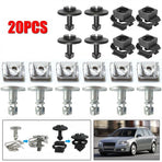 For Aud A4 A6 A8 Tt Undertray Engine Under Cover Replacement Fixing Clips Screw Kit Engine Protection Screw