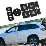 Car Window Switch Button Repair Sticker Decor Stickers For Mercedes -Benz W204 C250 C300 C350 Decoration Accessory