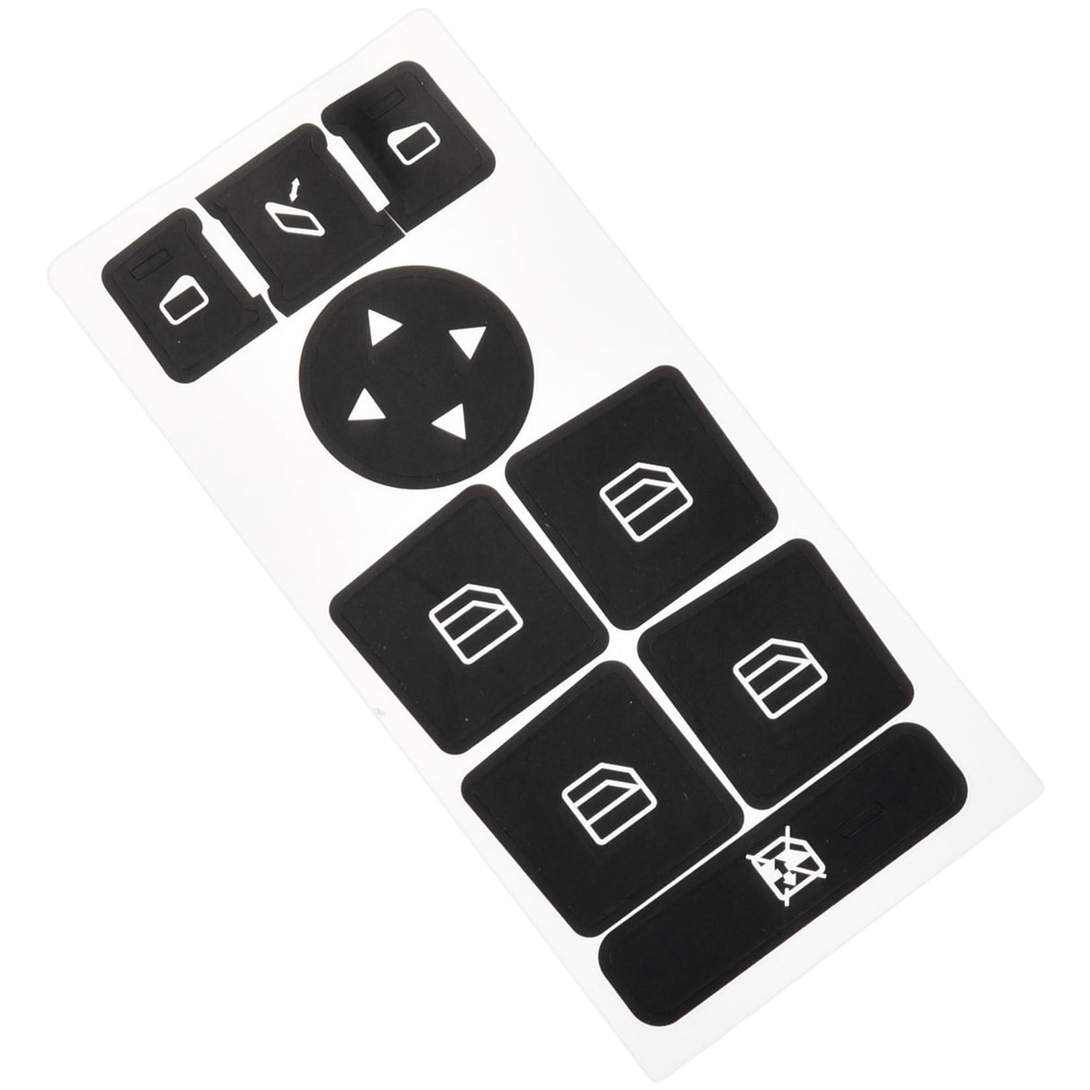 Car Window Switch Button Repair Sticker Decor Stickers For Mercedes -Benz W204 C250 C300 C350 Decoration Accessory