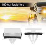 50Pcs Exterior Rocker Panel Moulding Clip Fastener Sealer for Ford 2013-2021