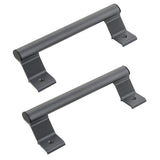 Aluminum Alloy Handle Balcony Sliding Door Handle Glass Door Sliding Door Handle White Smile Home Dark Gray