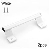 Aluminum Alloy Handle Balcony Sliding Door Handle Glass Door Sliding Door Handle White Smile Home White