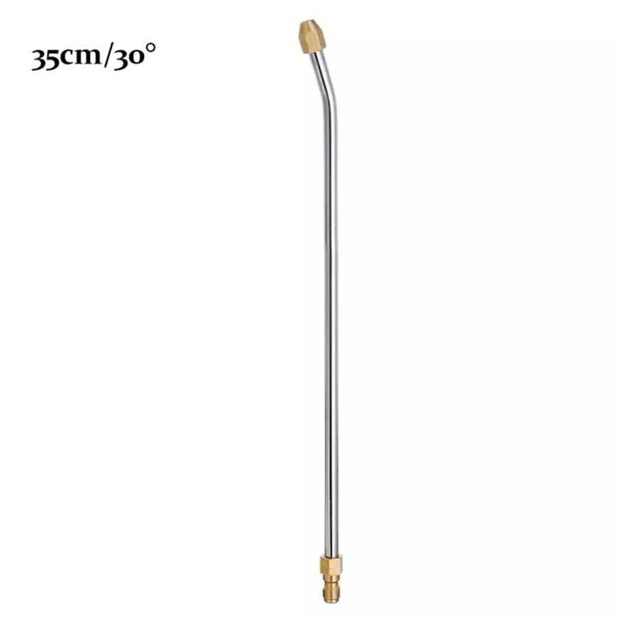 30° /90° /U-Shape Pressure Car Washer Angled Lance Extension Spray Wand Nozzle 17Cm-90 Smile Home 35Cm-30