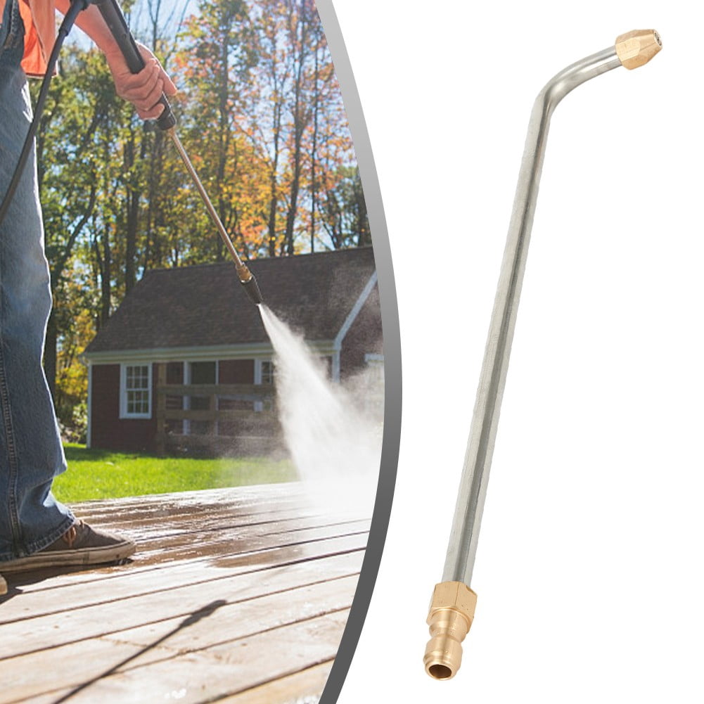 30° /90° /U-Shape Pressure Car Washer Angled Lance Extension Spray Wand Nozzle 17Cm-90 Smile Home 35Cm-90