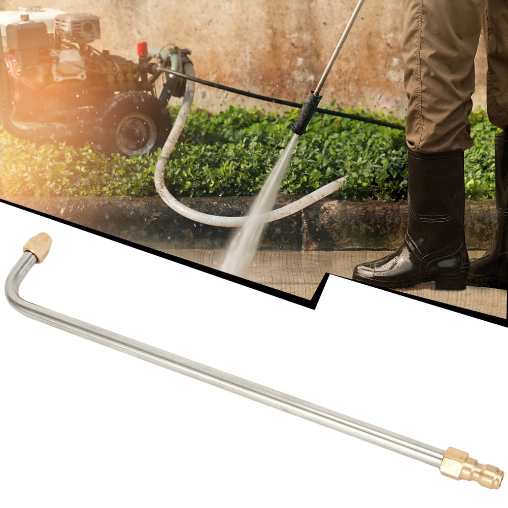 30° /90° /U-Shape Pressure Car Washer Angled Lance Extension Spray Wand Nozzle 17Cm-90 Smile Home 35Cm-90