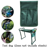 Highly Green Folding Garden Kneeler Chair Bench Stool Tool Pouch L Smile Home S - 45-Degree Angle
