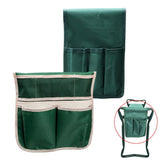 Highly Green Folding Garden Kneeler Chair Bench Stool Tool Pouch L Smile Home S