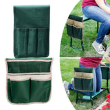 Highly Green Folding Garden Kneeler Chair Bench Stool Tool Pouch L Smile Home S