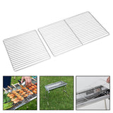 BBQ Grill Stainless Steel Mesh,Suitable for Camping BBQ (2 Size) Bar 30*25 Smile Home Bar 30*45