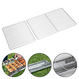 BBQ Grill Stainless Steel Mesh,Suitable for Camping BBQ (2 Size) Bar 30*25 Smile Home Bar 30*45 - Close-Up Angle