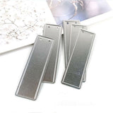 Aluminum Plant Labels Double Sided Metal Labels Tree ID Tag Waterproof iron wire Smile Home - Low Angle
