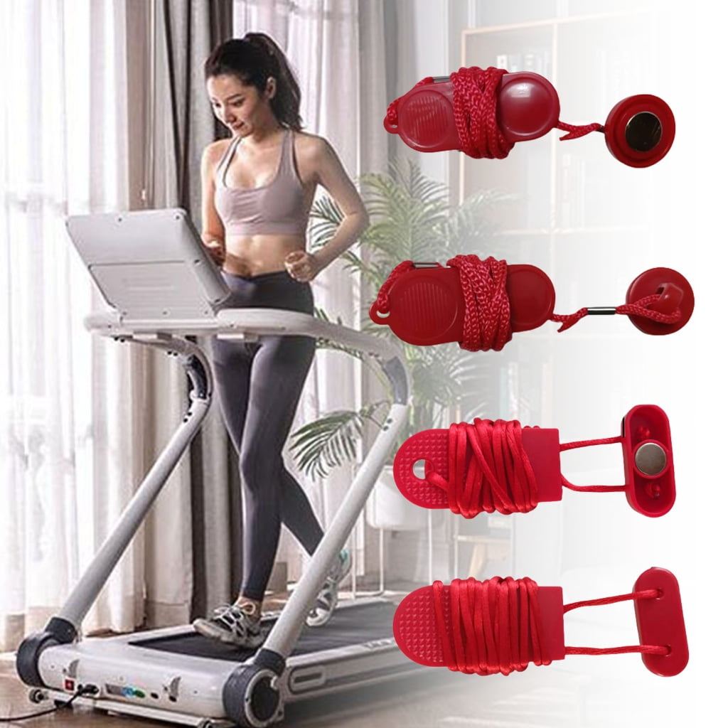 Universals Magnetic Treadmill Safety Clip Running Machine Safety Key Lock for Homes Gym and Living Rooms Style B