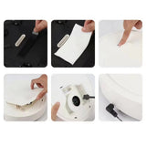 Smart Robot Vacuum Cleaner With Self-Charging App Control Multiple Cleaning Modes For Home Floors White Or Black Black black - Low Angle
