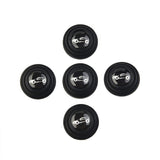 16Pcs Black Silicone Car Door Shock Absorbing Pads Anti-Bump Silent Gasket Protectors For Vehicle Exterior Door Edge Protection Accessories