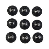 16Pcs Black Silicone Car Door Shock Absorbing Pads Anti-Bump Silent Gasket Protectors For Vehicle Exterior Door Edge Protection Accessories