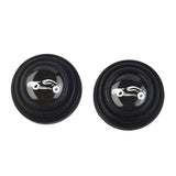 16Pcs Black Silicone Car Door Shock Absorbing Pads Anti-Bump Silent Gasket Protectors For Vehicle Exterior Door Edge Protection Accessories