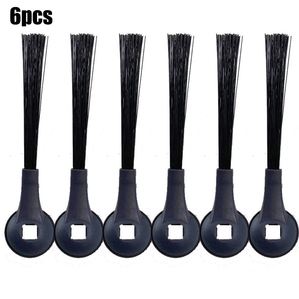 6 Pack Side Brushes Replacement For Shark Rv2502Ae Av2501Ae Av2501S Robot Vacuum Cleaner Accessories Rv1001Ae Av911Sez Av1002Ae Av1010Ae Av970 Av993 Qr1000 Series Ur1000Sr