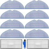 Robot Vacuum Cleaner Accessory Set, Replacement Mop Pad Parts Compatible with Roborock S7 T7s for Home Sweeping Cleaning