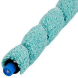 2Pc Floor Washing Robotic Cleaner Main Brush Scraper Replacement for W400 Floor Washing Robot Parts Accessories,2 x Sweeper roll brush,blue - 45-Degree Angle