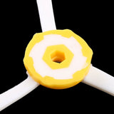 3 Side Brush Sweepers Side Brush Cleaner Side Brushes Cleans Part Supplies for Outdoor Traveling Camping Cleans Tool - Rear View