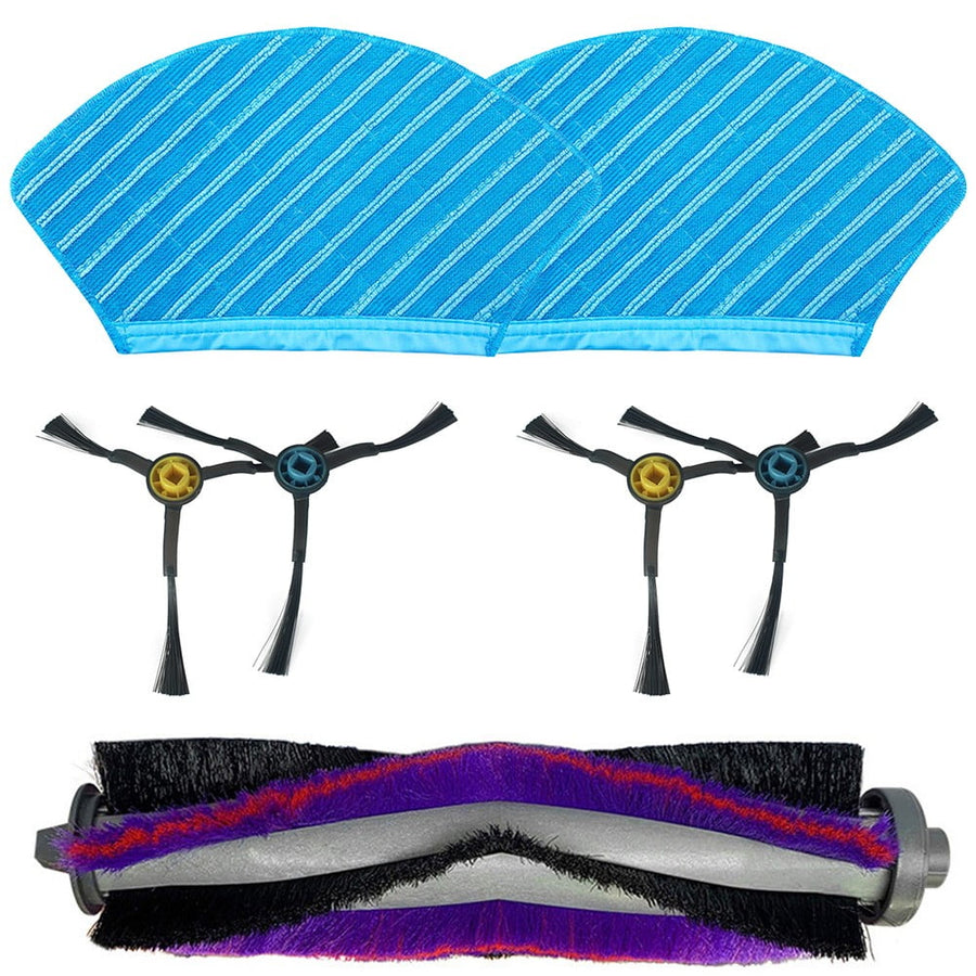 Main Side Brush Mop Cloth Replacement For Fakir Robert R-S 770 Robot Vacuum Cleaner Spare Parts Cleaning Tool Sweeper Tool As Shown
