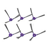 6Pcs Side Brush New High Quality Brushes For Samsung Powerbot-E Vr05R5050Wk Floor Sweeper Accessories Home Appliance Parts As Shown - Side View