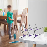 6Pcs Side Brush New High Quality Brushes For Samsung Powerbot-E Vr05R5050Wk Floor Sweeper Accessories Home Appliance Parts As Shown - Close-Up Angle