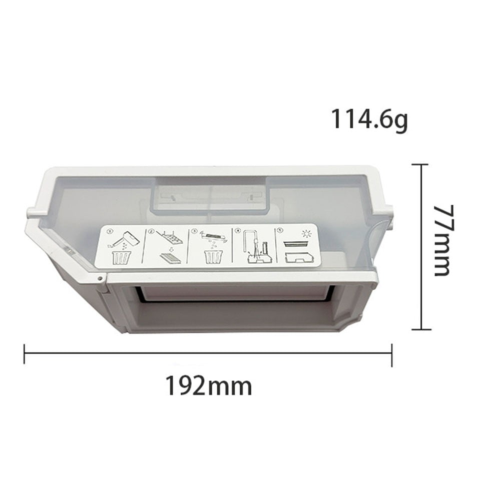 Dust Box Dust Bin Spare Parts For ECOVACS For DEEBOT N20 / N20 PLUS Sweeping Roboat Vacuum Cleaner Accessories Spare Parts