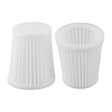 2 Pieces White Filters For Bosch GAS 18V-li 14.4v Vacuum Cleaner Accessories Household Cleaning Tools