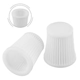 2 Pieces White Filters For Bosch GAS 18V-li 14.4v Vacuum Cleaner Accessories Household Cleaning Tools - Close-Up Angle