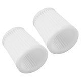2 Pieces White Filters For Bosch GAS 18V-li 14.4v Vacuum Cleaner Accessories Household Cleaning Tools - Low Angle