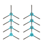 8pcs/set Washable Side Brush for Conga 1290 1390 Robot Vacuum Cleaners Sweeper Replacements Part Household