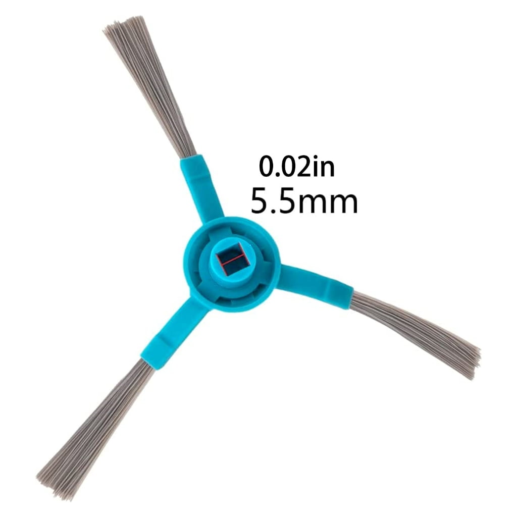 8pcs/set Washable Side Brush for Conga 1290 1390 Robot Vacuum Cleaners Sweeper Replacements Part Household