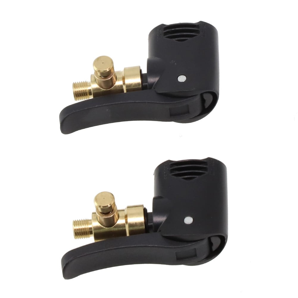 Air Pump Adapter Air Pump Valve 6Pcsｂicycle Bike Tyre Tube Replacement Presta Dual Head Air Pump Adapter Valve As Shown