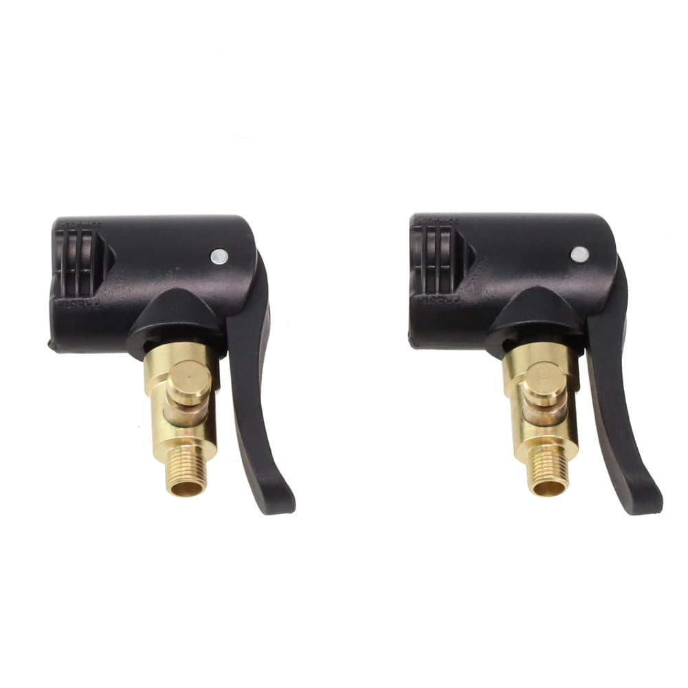 Air Pump Adapter Air Pump Valve 6Pcsｂicycle Bike Tyre Tube Replacement Presta Dual Head Air Pump Adapter Valve As Shown