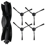 For Laresar Evol 3 Robot Vacuum Cleaner Spare Parts Roller Brush Side Brushes Accessories Household Sweeper Cleaning Brush Set As Shown
