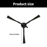 High Efficiency Side Brushes Easy Installation Sweeper Parts Corner Cleaning Brushes for 360 2S S8 S8PLUS Robotic Vacuum - Front View