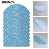 For Bobsweep For Bob Pethair For Replacement Mopping Cloth Vacuum Cleaner Spare Parts Sweeper Cleaning Accessories Replacement 10 PACK - Top-Down View