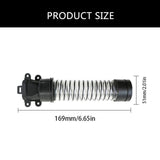Sweeper Cleaner Accessories Halberd Brush Head Hoses Flexible Pipe Floor Maintenance Spare Parts For A10 A10u 2 items - Side View