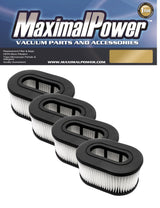 MaximalPower Replacement Filter Compatible for Hoover Foldaway, Widepath, Turbopower & Runabout Vacuum Cleaner 4 Pack