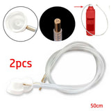2Pcs Fluid Film Nozzle Extension Hose for Aerosol Cans Spray 50Cm