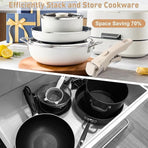 Removable Handle, Handle For Detachable Removable Cookware Detachable Removable Pan Handle Universal Pot Handle Replacement Suitable For All Cookware Cake Model Saucepan Frying Pan