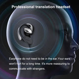 Translator Earbuds,Translation Ear Buds, Ear Buds, Wireless Translator Ear Buds, 3-in-1 Language Translation 144 Languages Translation in Real Time For Travel Business Learning A