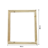 DIY Solid Wood Canvas Frame Kit for Paint by Number&Oil Painting& Painting by Number Wooden Art Frames,Wood Frame For Oil Painting Nature DIY Frame Picture Inner Picture Frame 15*20