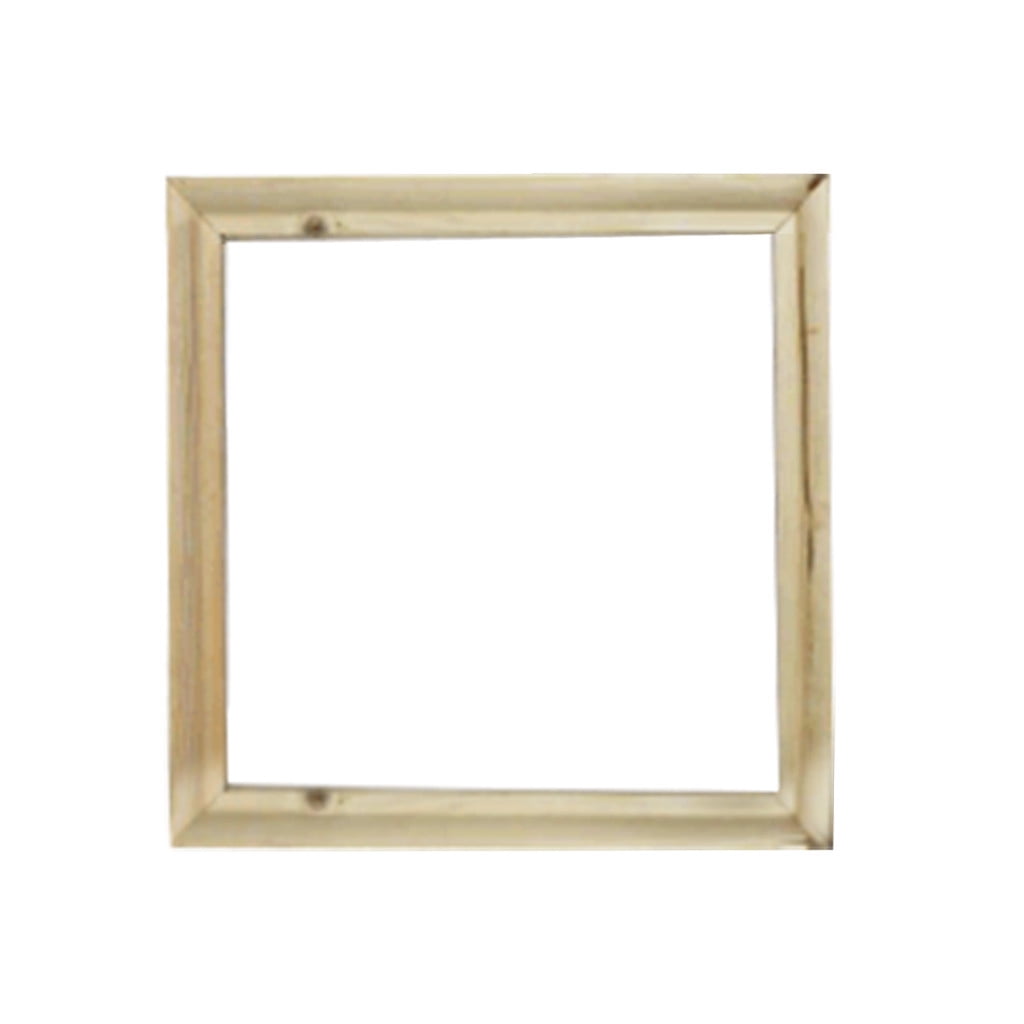 DIY Solid Wood Canvas Frame Kit for Paint by Number&Oil Painting& Painting by Number Wooden Art Frames,Wood Frame For Oil Painting Nature DIY Frame Picture Inner Picture Frame 20*20